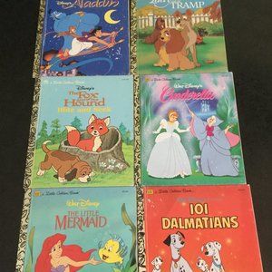 Vintage Little Golden Books Disney 6